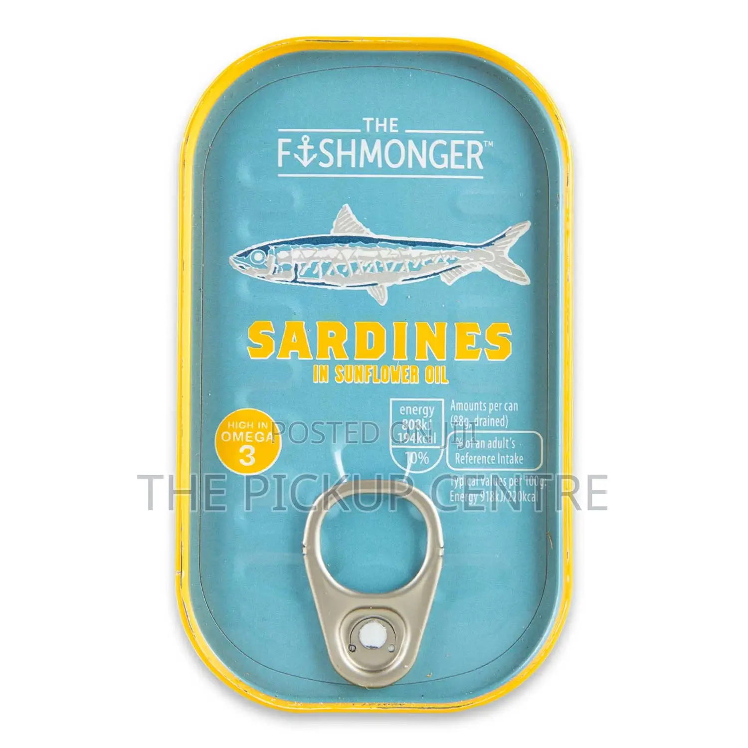 The Fishmonger Sardines in Sunflower Oil 125g (90g Drained)