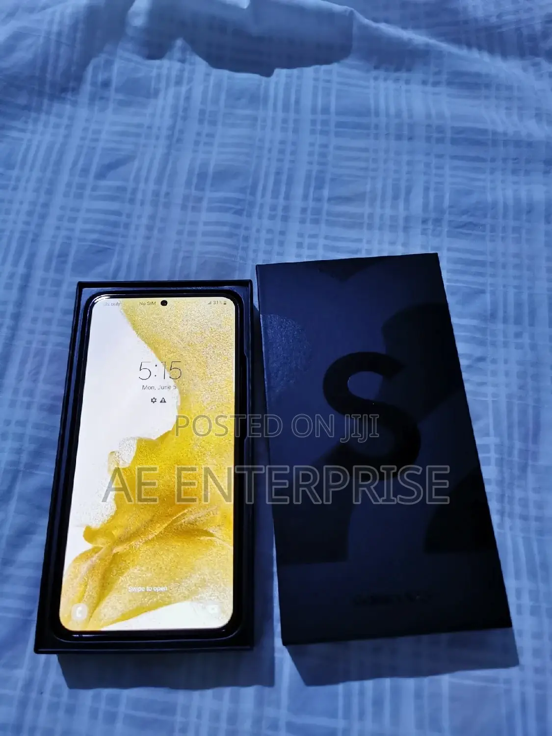 New Samsung Galaxy S22 5G 128 GB Black