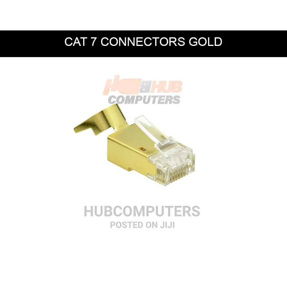 Cat 7 Connectors Gold