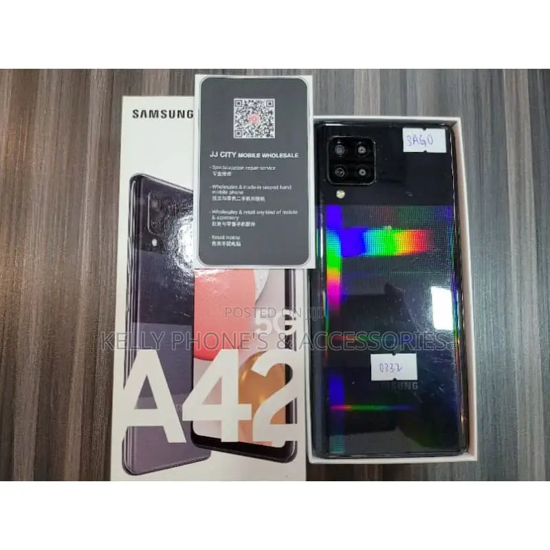 New Samsung Galaxy A42 5G 128 GB Black