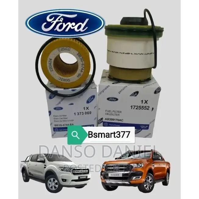 Ford Ranger (T6) Servicing Parts