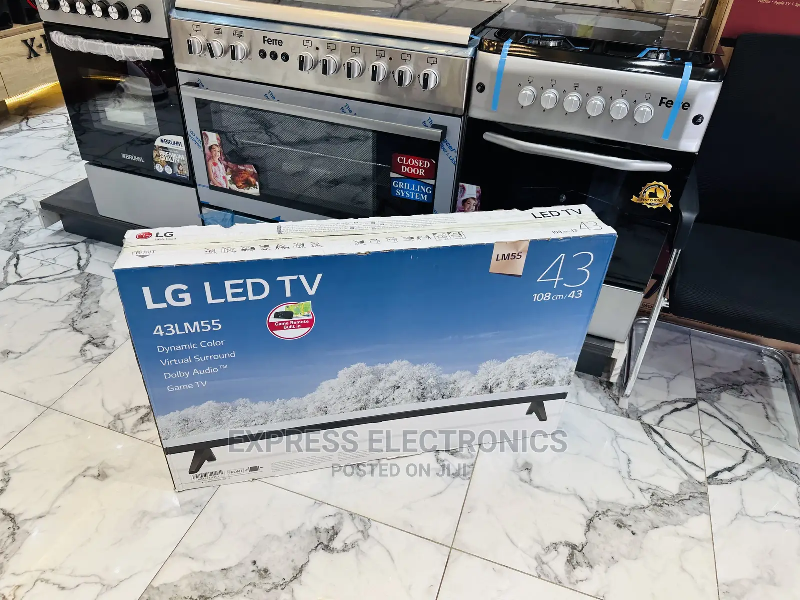 Lm550 LG 43”FHD Smart Display Digital Satellite Tv 