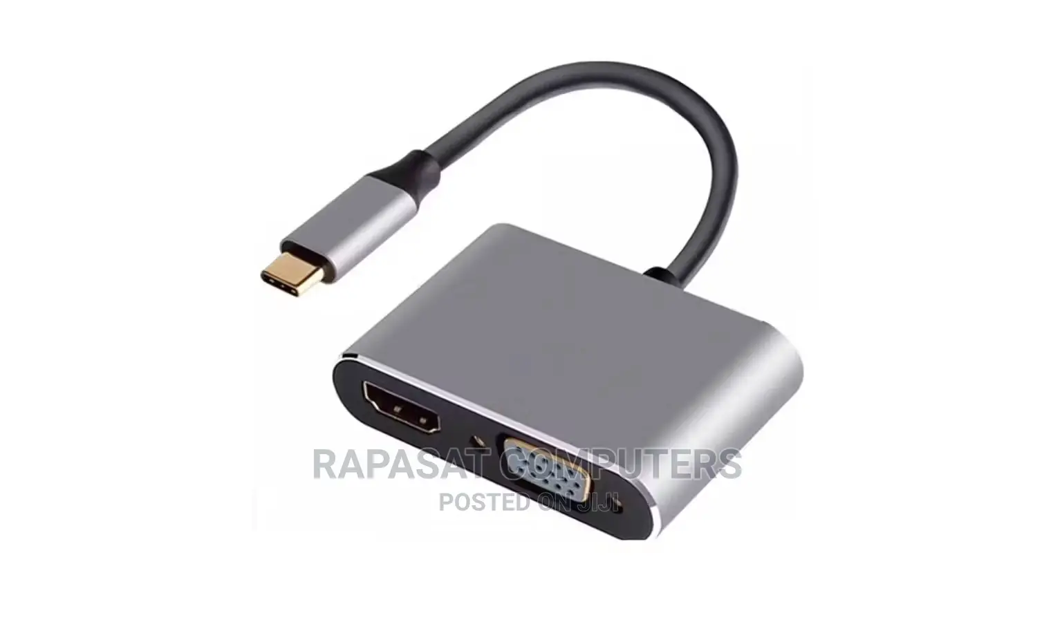 Type-C to HDMI and VGA Converter