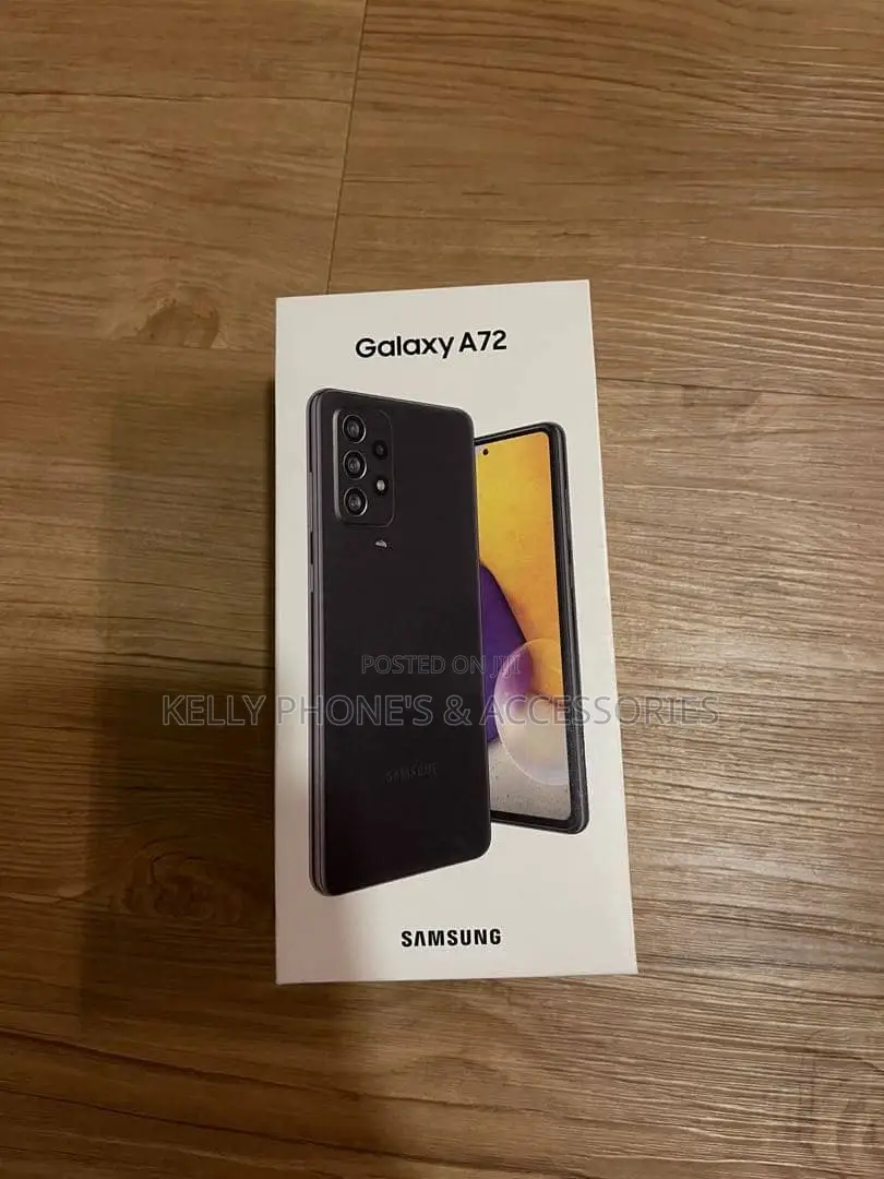 New Samsung Galaxy A72 256 GB Black