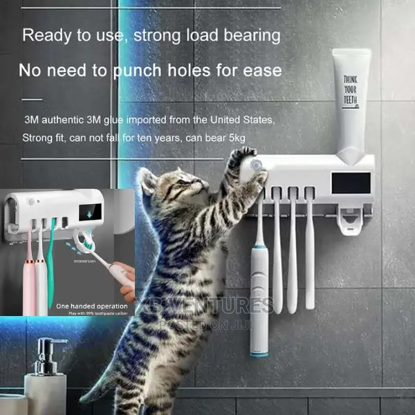 Uv Sterilizer Toothbrush Holders Toothpaste Dispensers