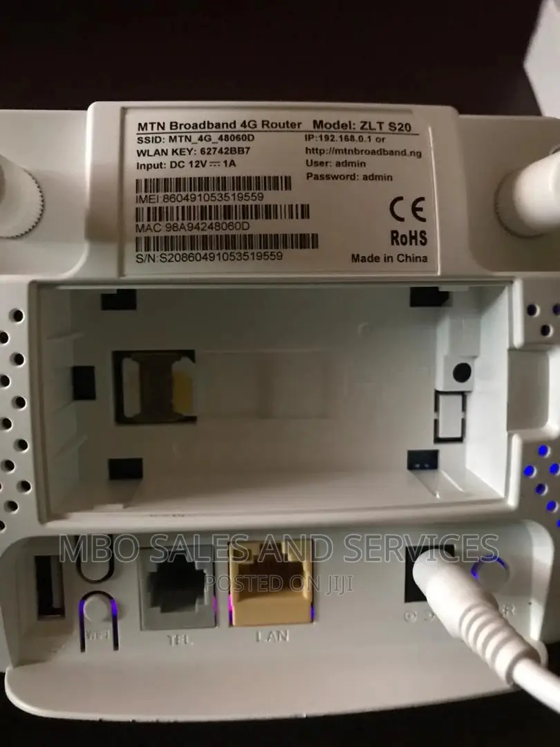 MTN Universal 4G Router (Free UPS Powerbank)