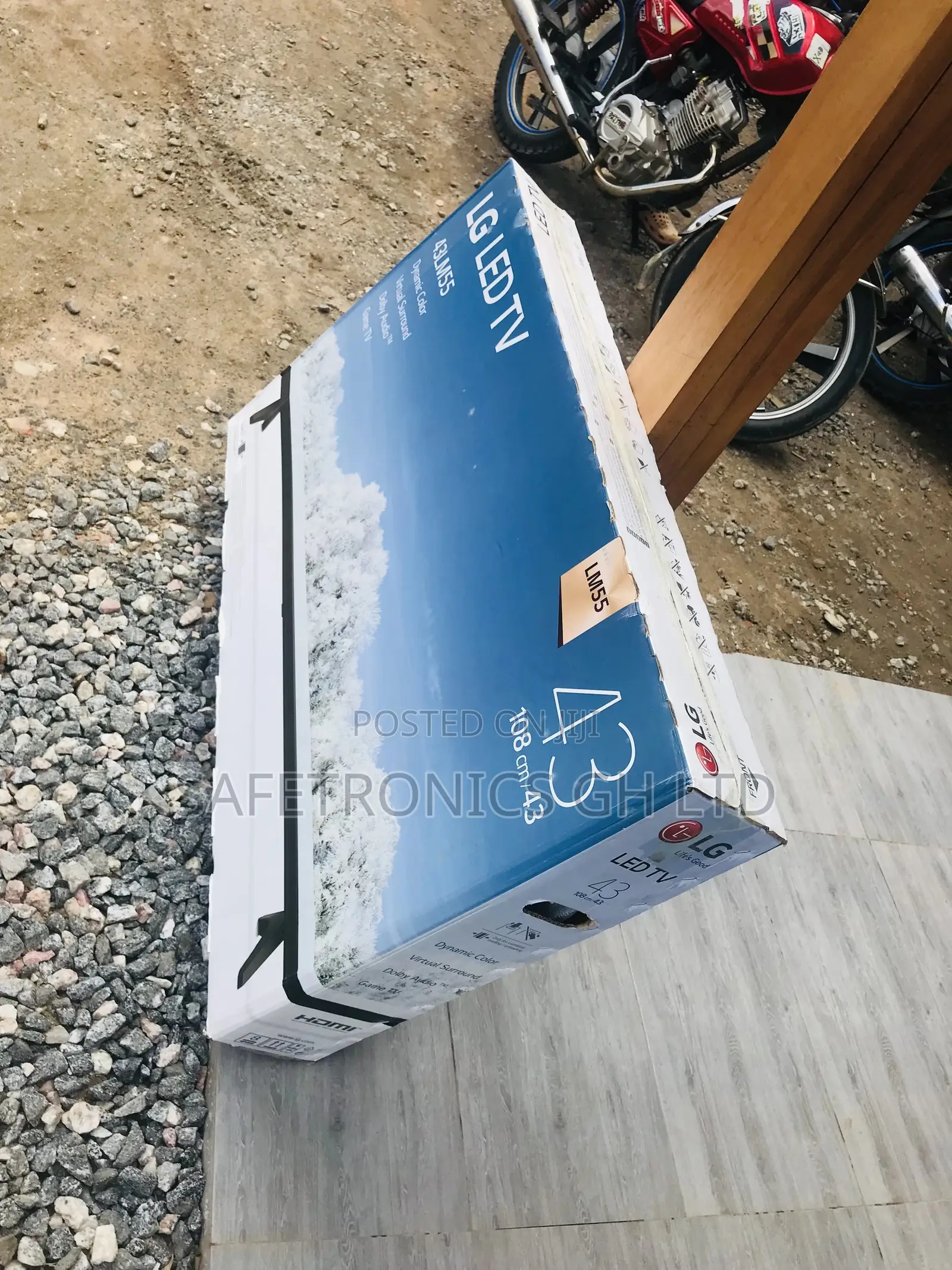 Glossy LED Clear Pictures Lg Smart 43 Inches ‍