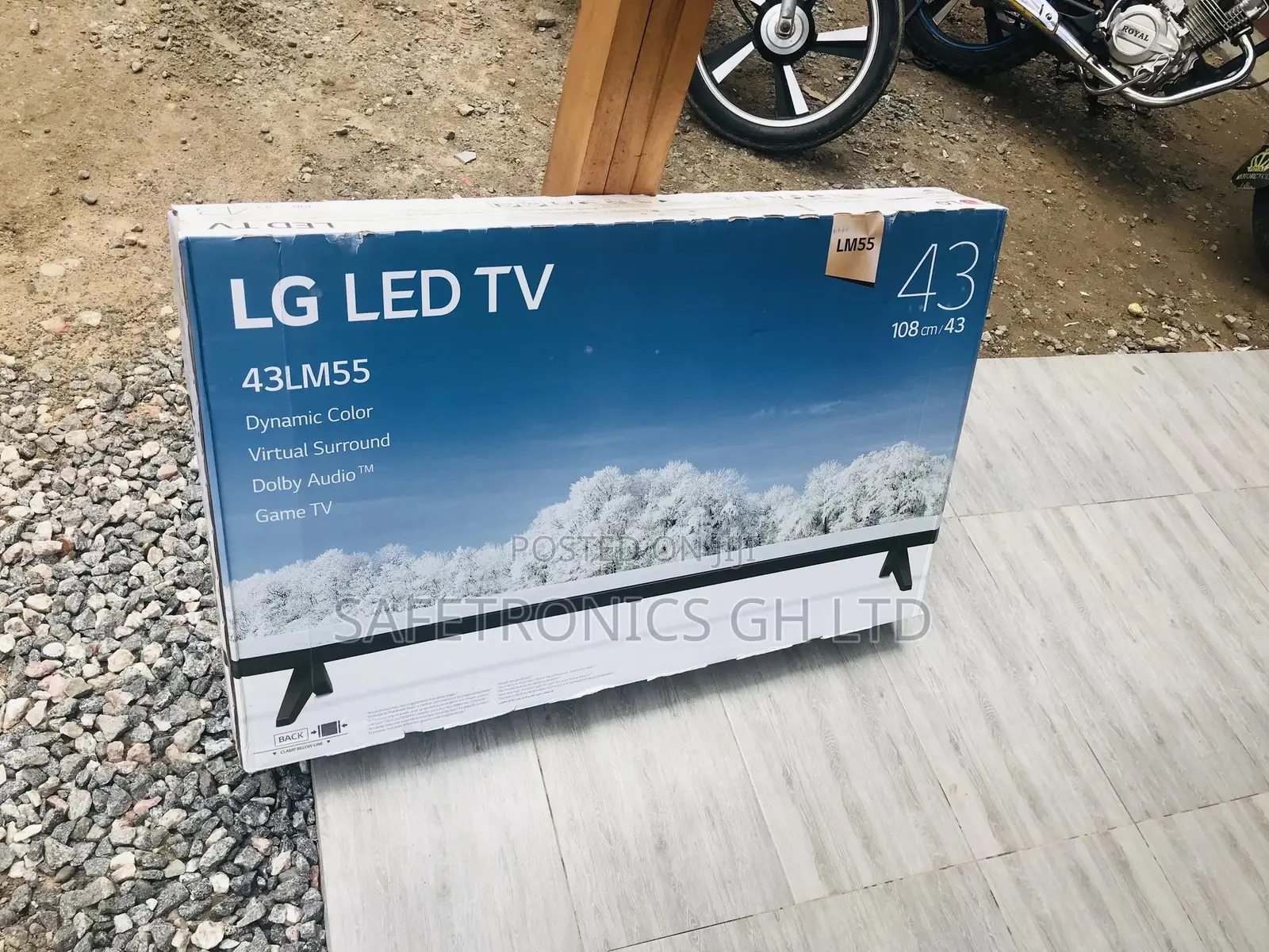 LG FHD Digital Glossy 43 Inches Tv LED Smart 
