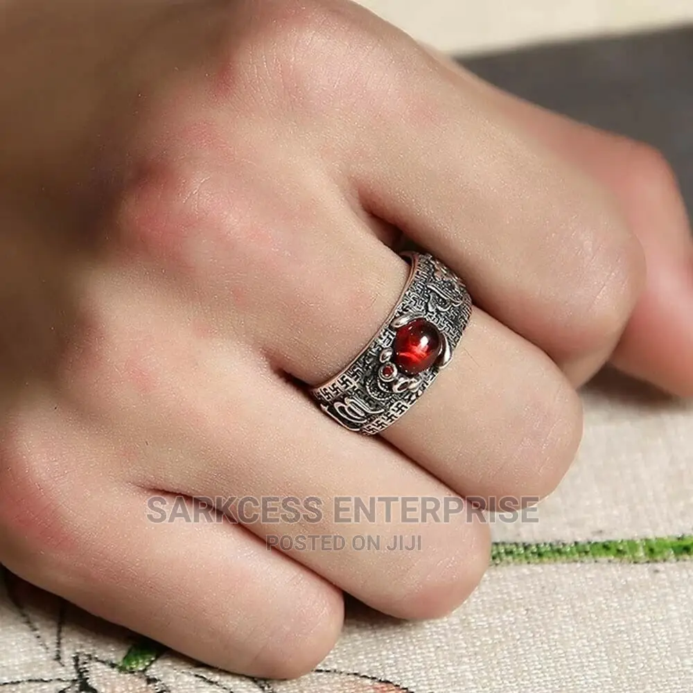 Fengshui Walth and Good Luck With Abundance Protection Ring
