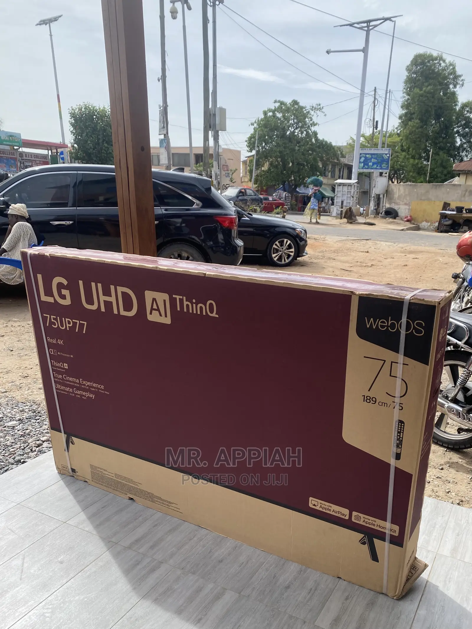 Original LG UHD AI Thinq Smart Tv Lg75up7750