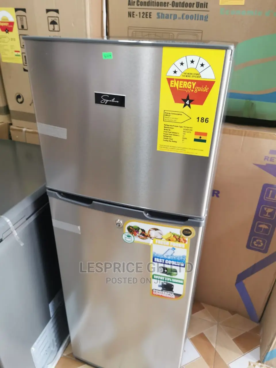 Designed Signature Refrigerator 138L