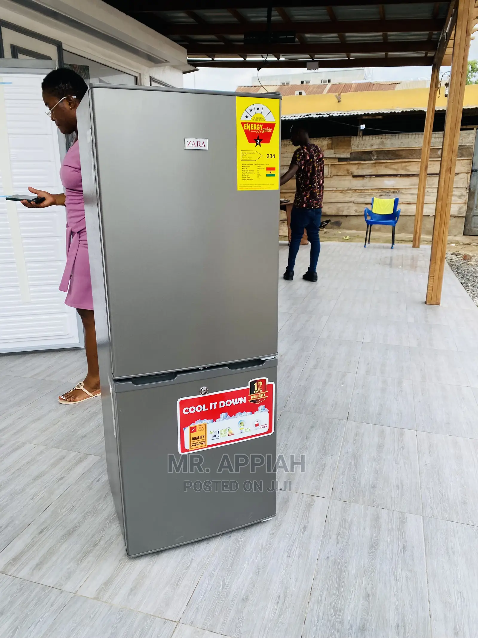 Original 118ltr Zara Bottom Freezer Fridge(Zara 180-Bf)