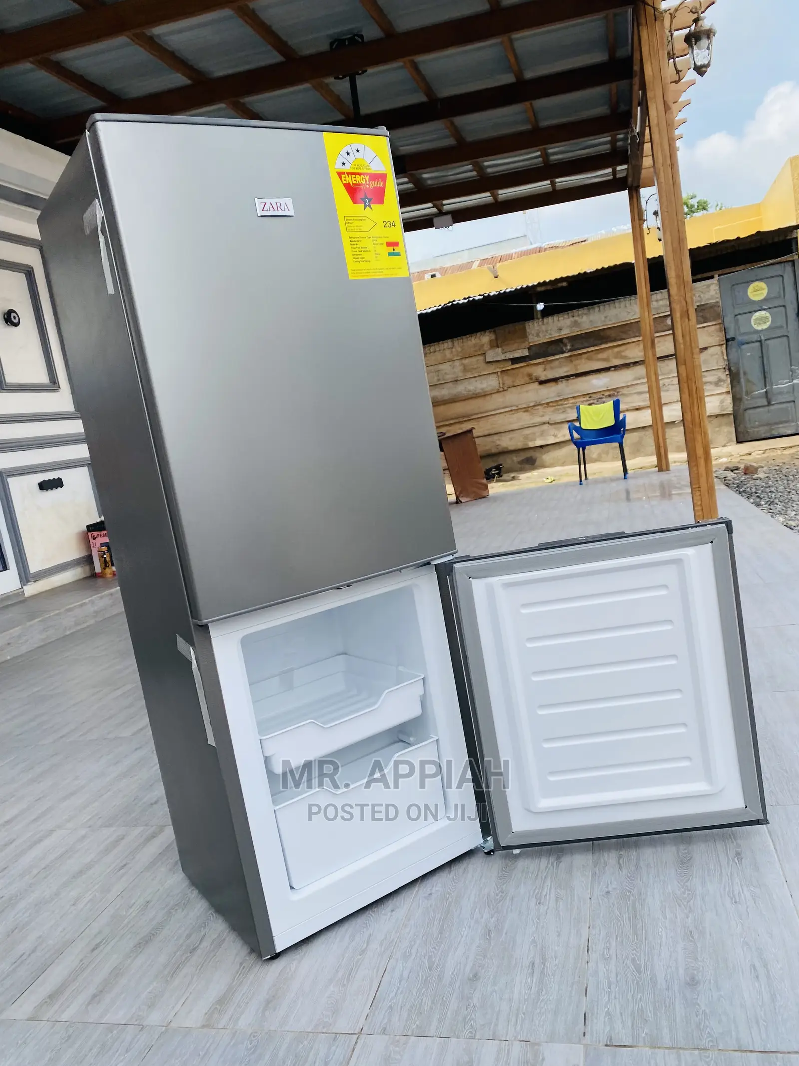Perfect Zara 118ltr Double Door Refrigerator,(180-Bf.).