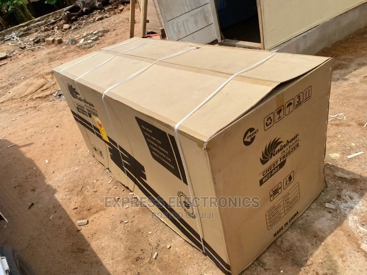 External Handle Chest Double Door RCF-802 Freezer