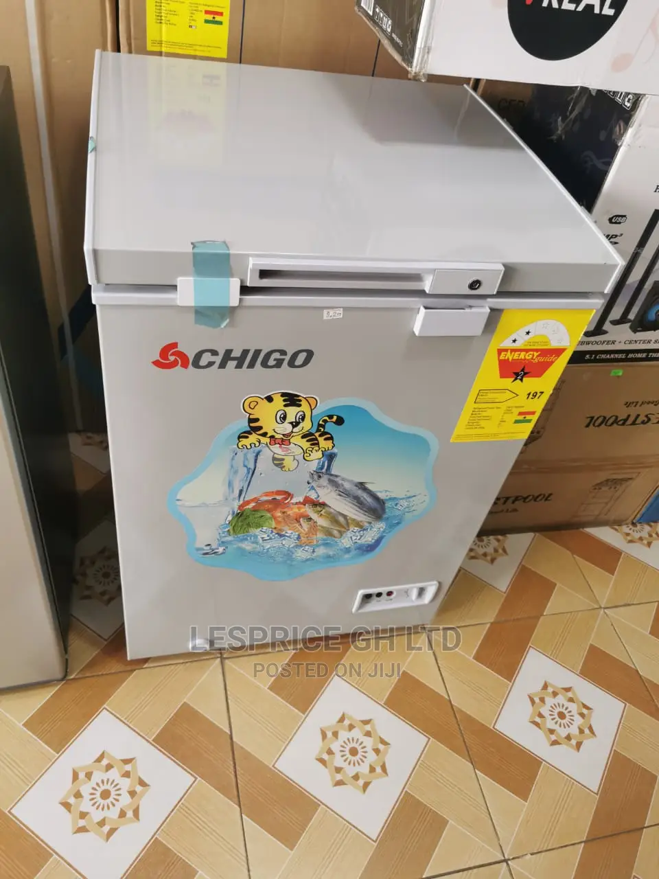 Affordable Chigo Chest Freezer 93L