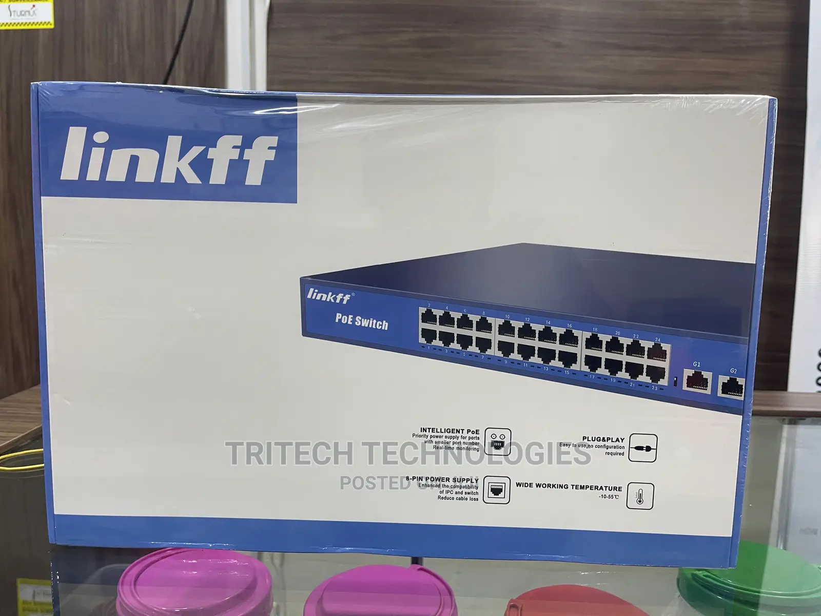 24port+2ge+1sfp Poe Switch 10/100/1000