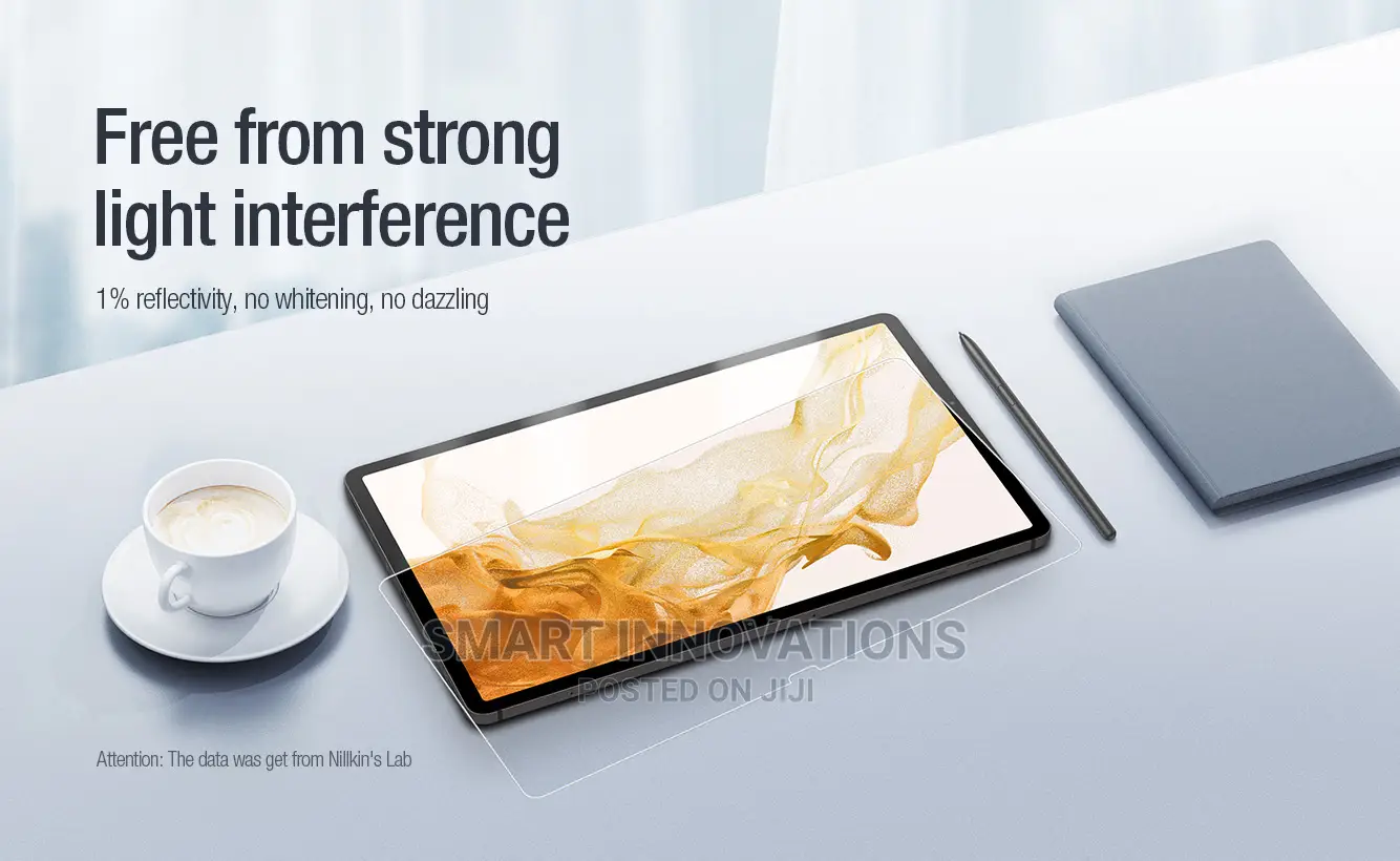 Galaxy Tab S8+ | S7+ S7 Fe Tempered Glass Screen Protector