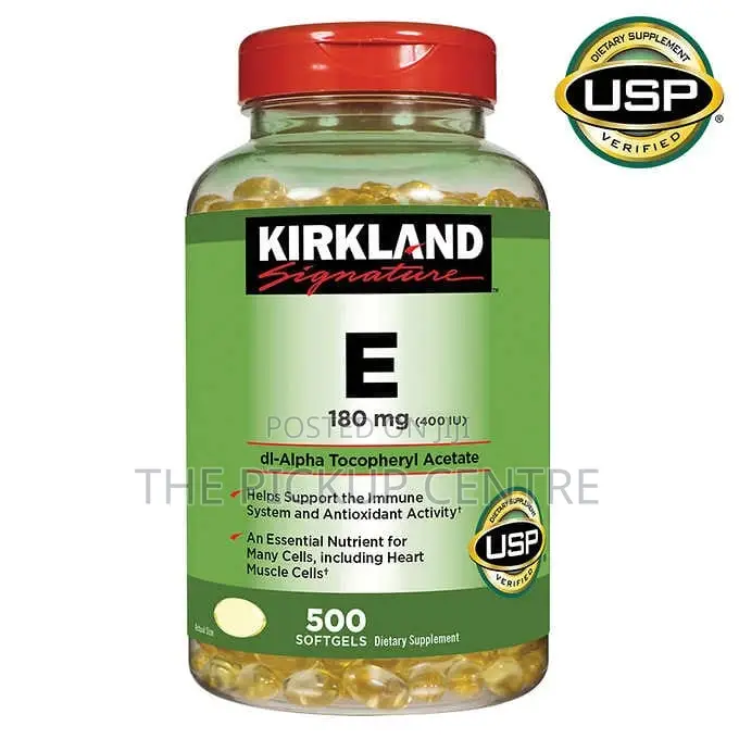 Kirkland Signature Vitamin E 180 Mg., 500 Softgels
