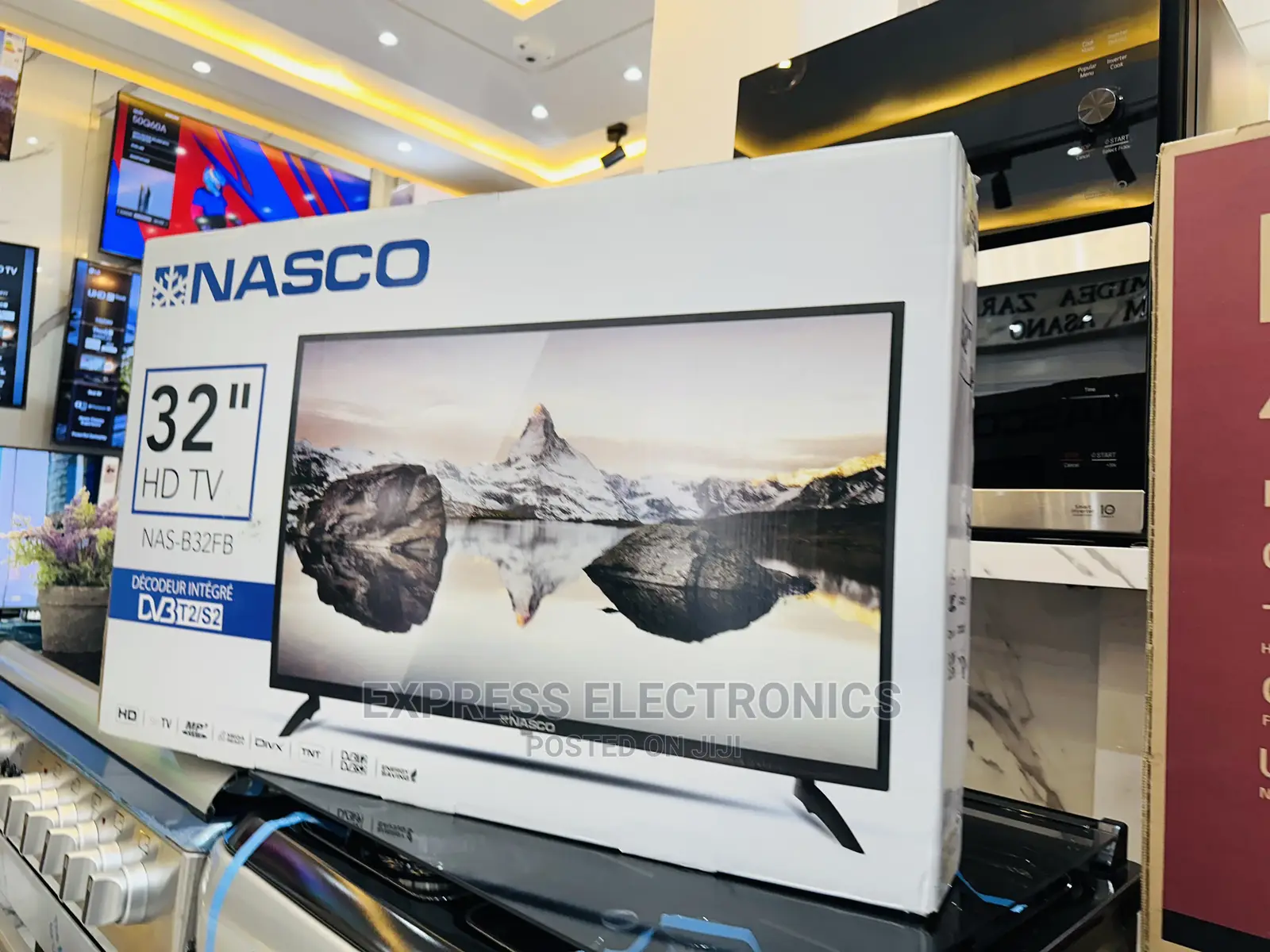 Nasco 32”Digital Satellite Inbuilt Slim Tv