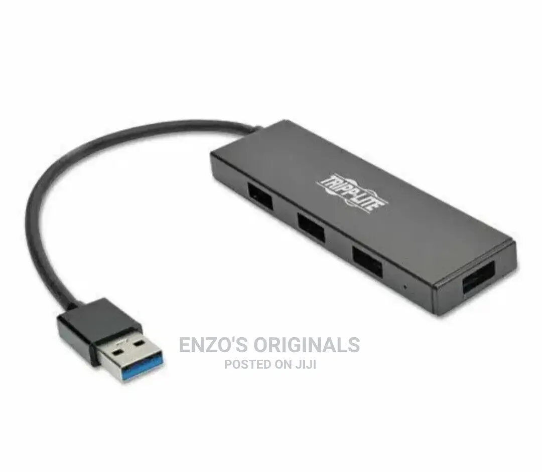 USB 3.0 Hub Super Speed Ultra Slim 4 Port Powered Original