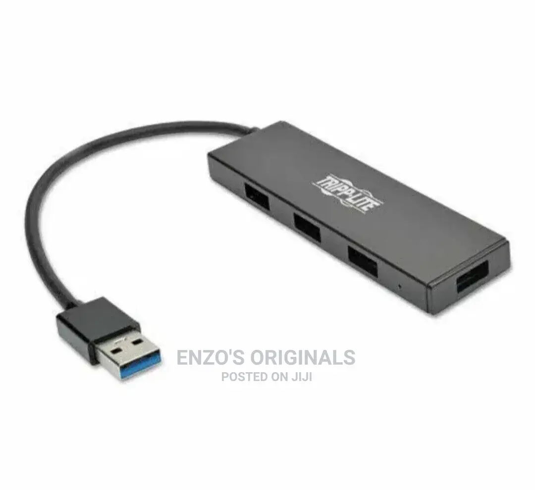 USB 3.0 Hub Super Speed Ultra Slim 4 Port Powered Original