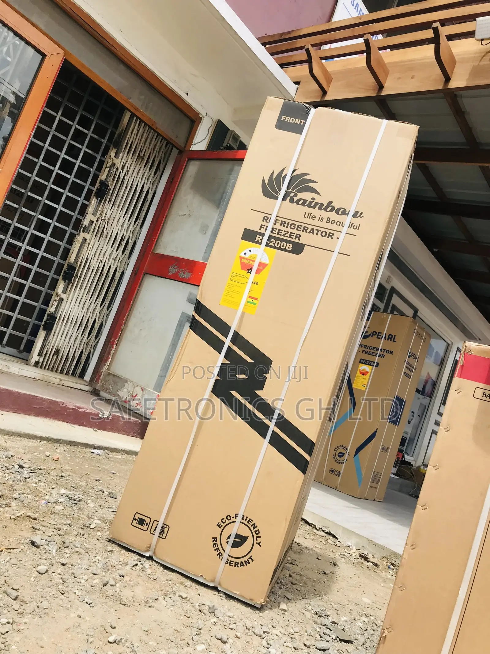 RF-200B Bottomfreezer Rainbow Double Door 140 Liters