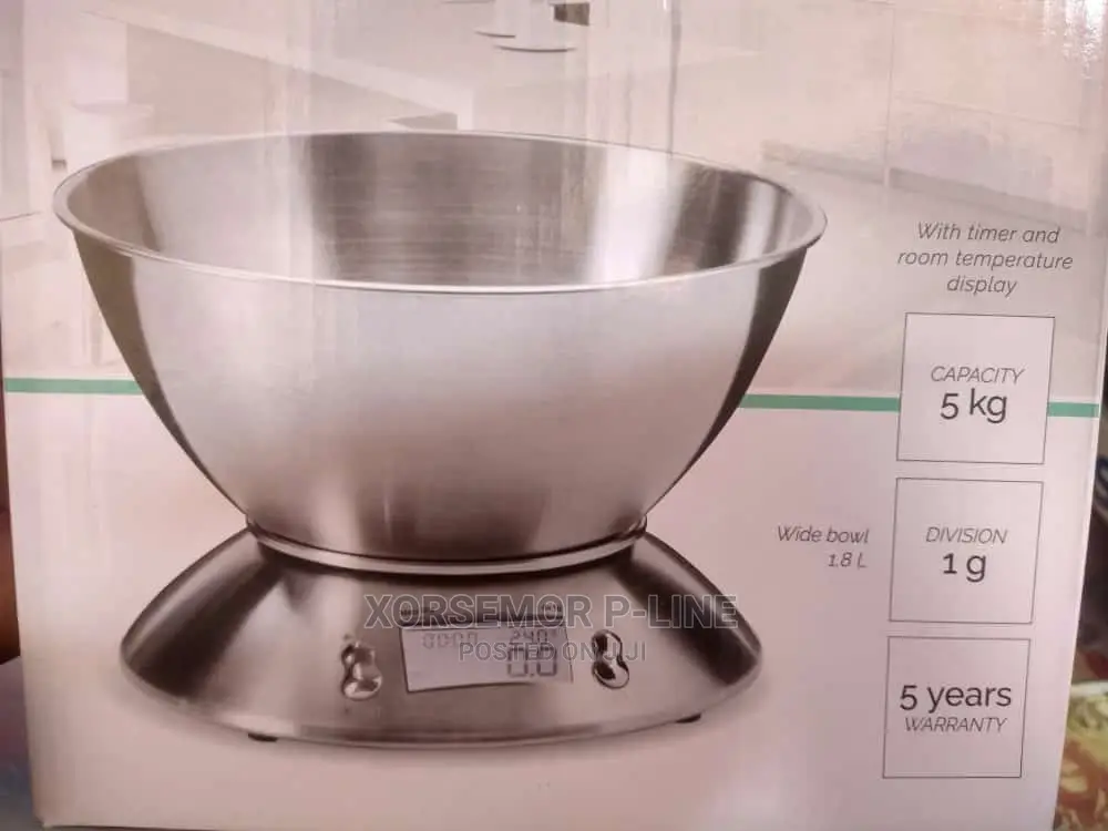 Stainless Steel Digital Scale Pan