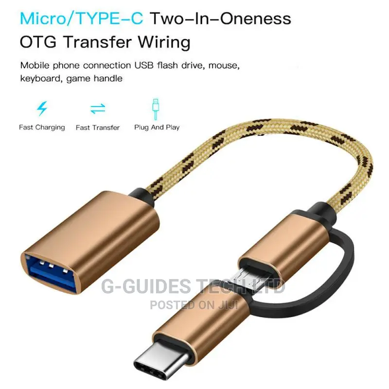 2 in 1 USB 3.0 OTG Adapter Cable