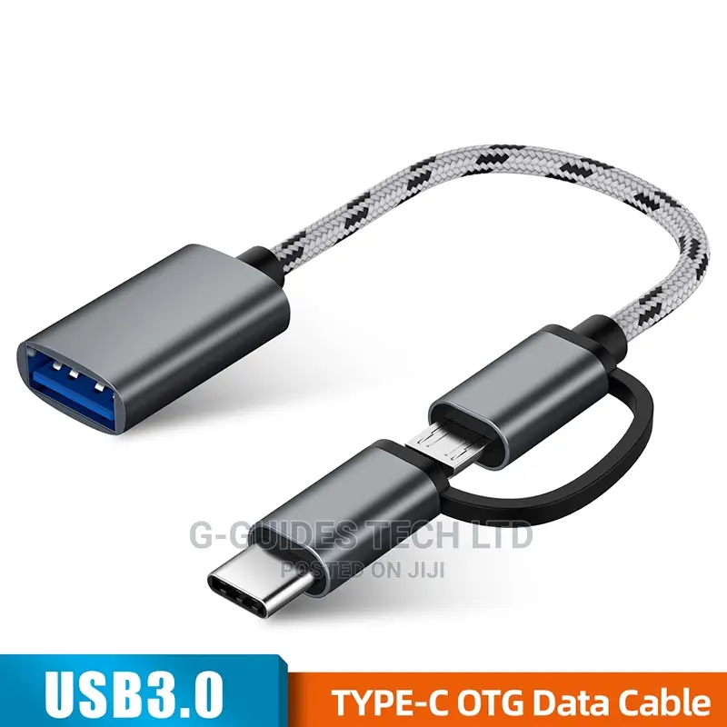 2 in 1 USB 3.0 OTG Adapter Cable