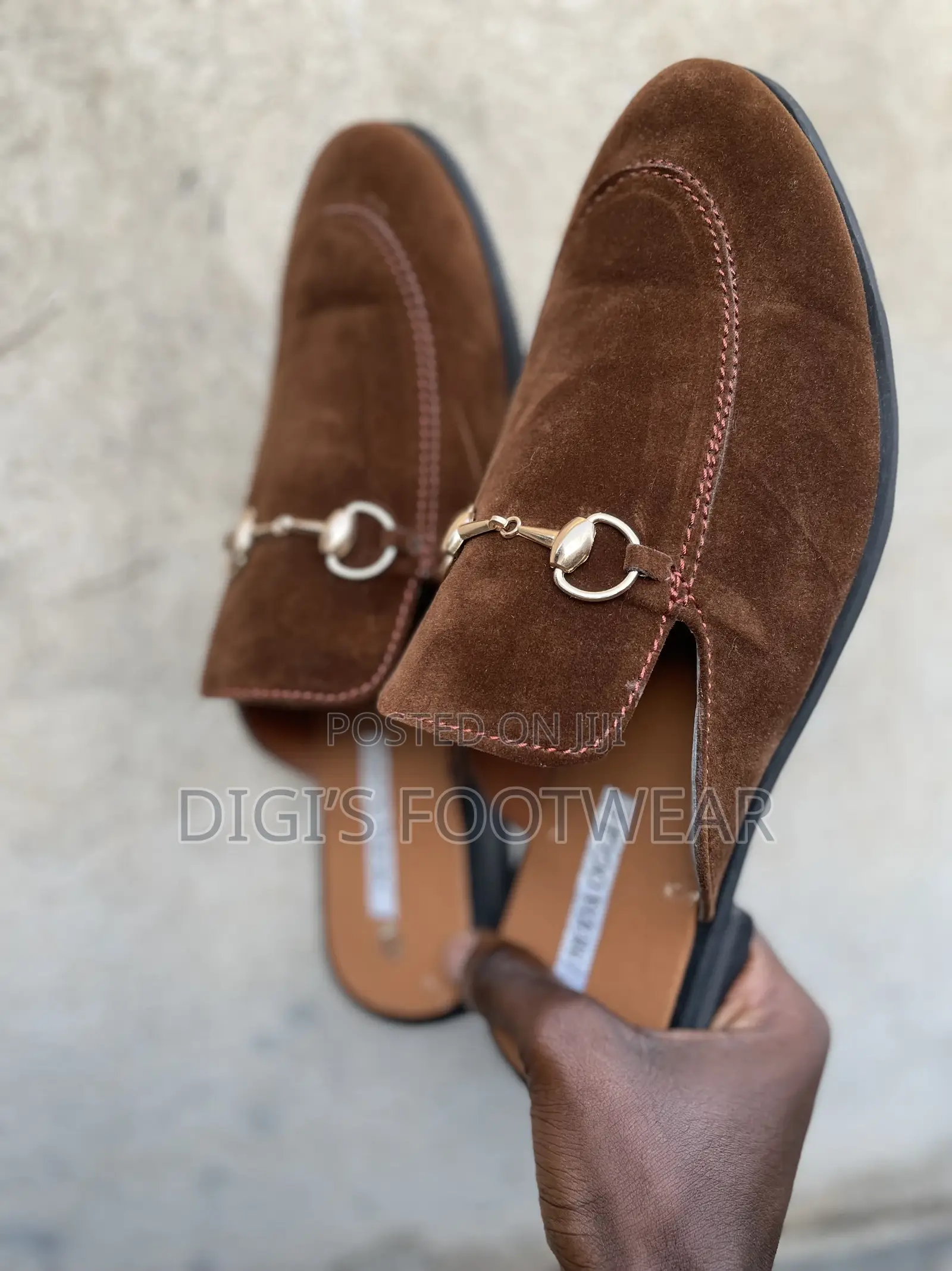 Brown Half Shoe