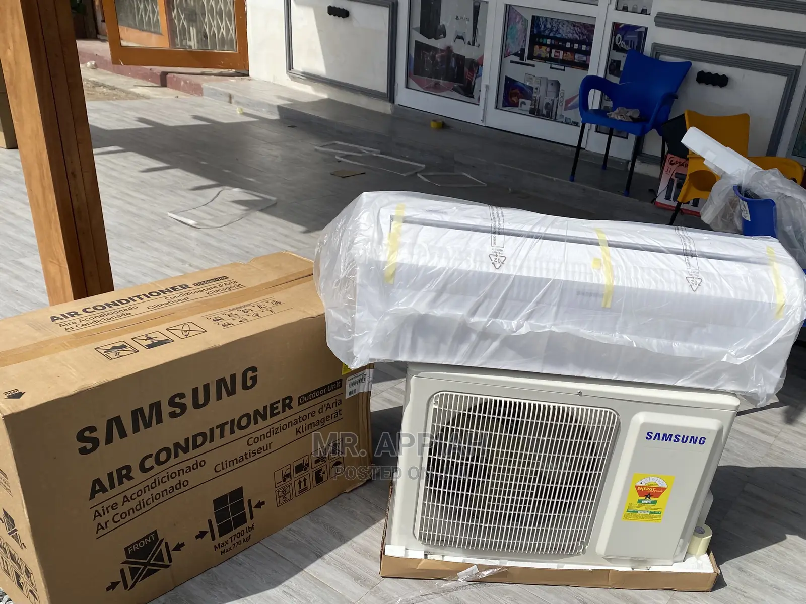 R410gas,Original Samsung 2.5hp Split Air Conditioner on Sale