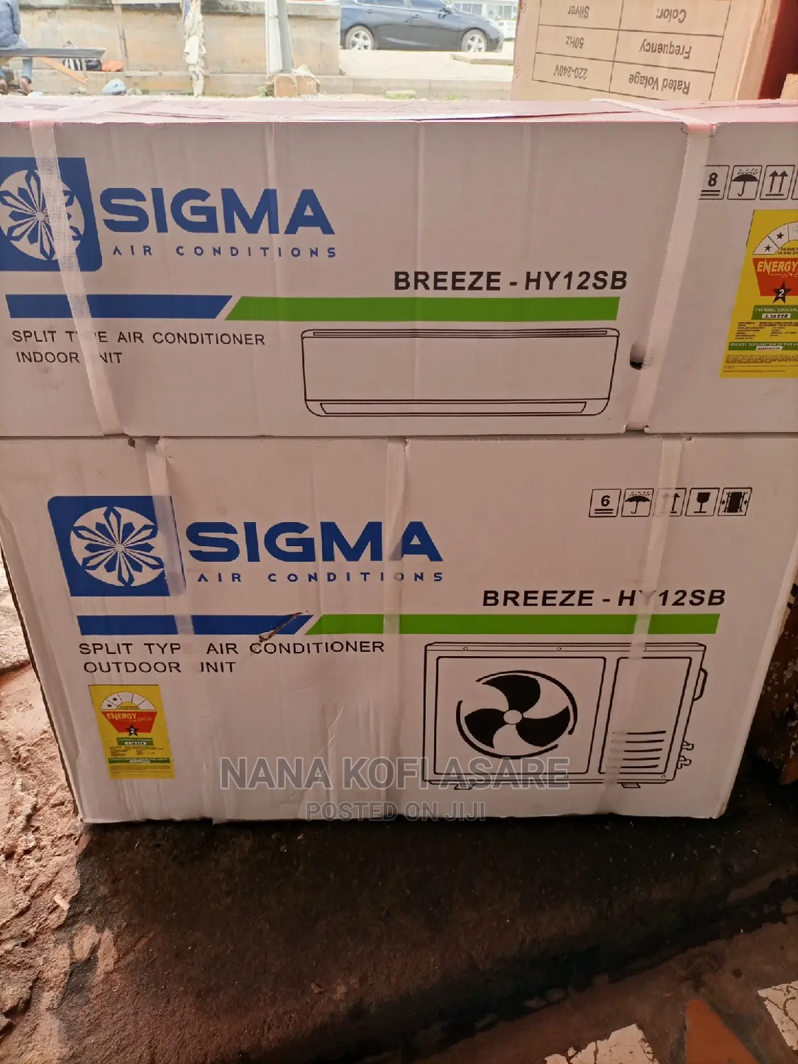 Sigma 1.5hp Split Type AC (R410)