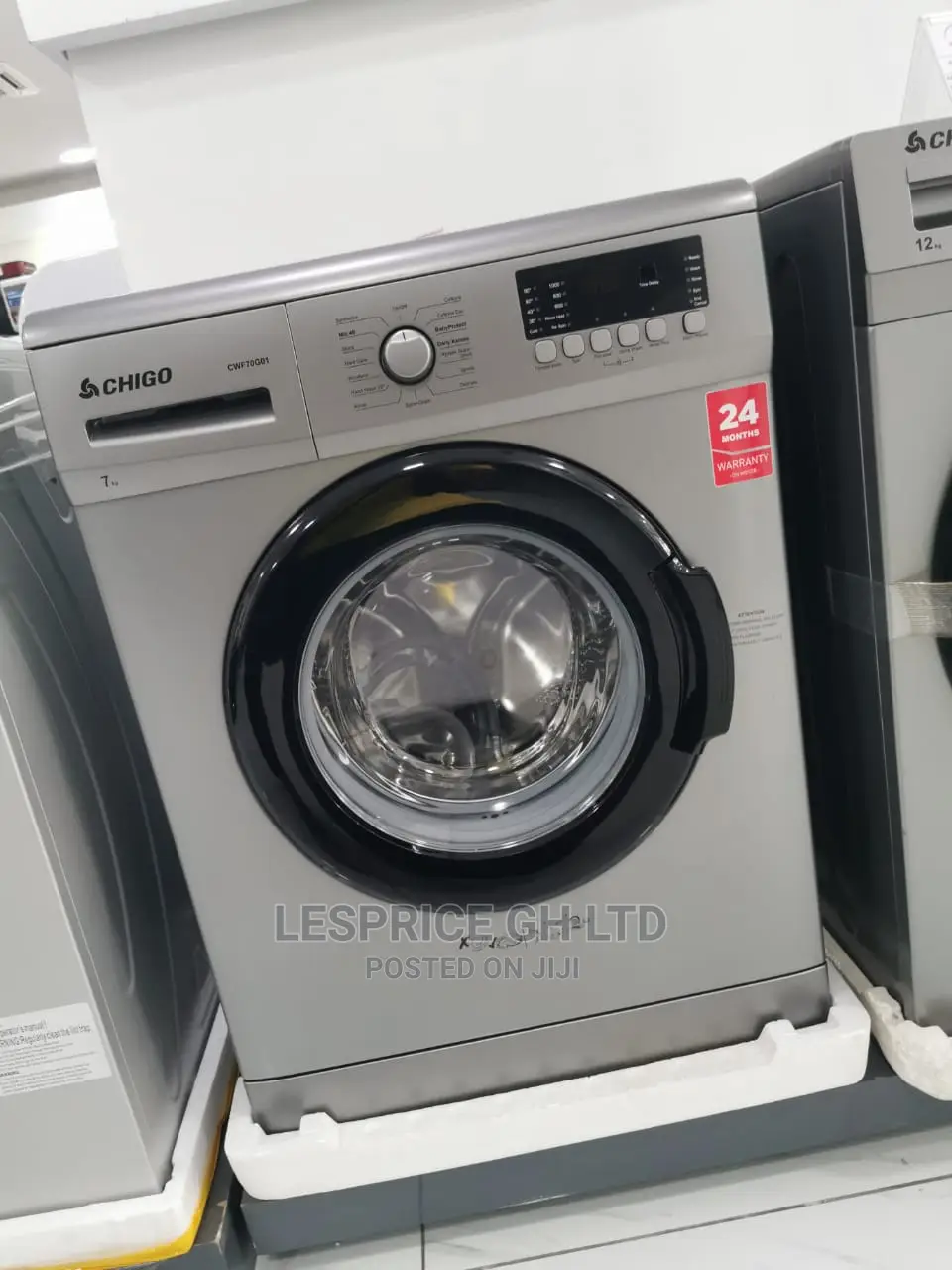 Get Chigo Washing Machine Front Load 7kg