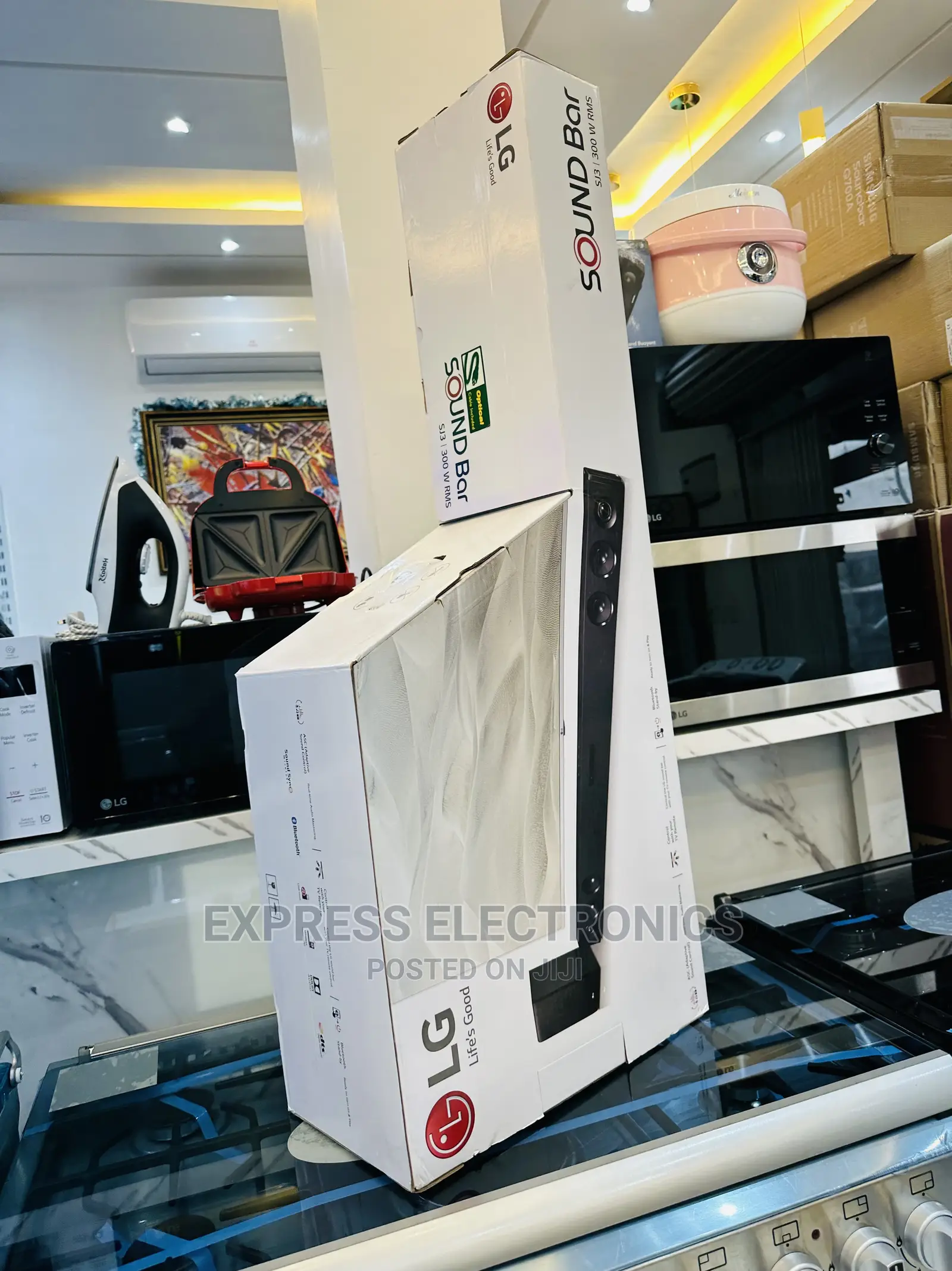 Eco Friendly Beautiful  Design LG 300W SOUNDBAR SYSTEM SJ3