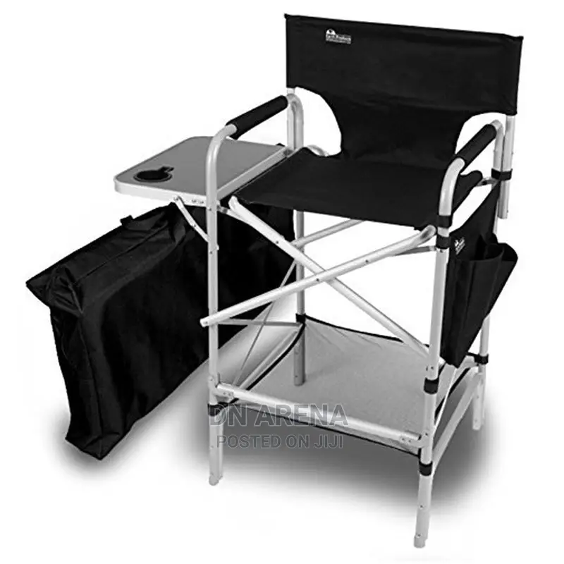 Heavy Duty Make Up Chairs With Two Sided Tray + Carrier Bag