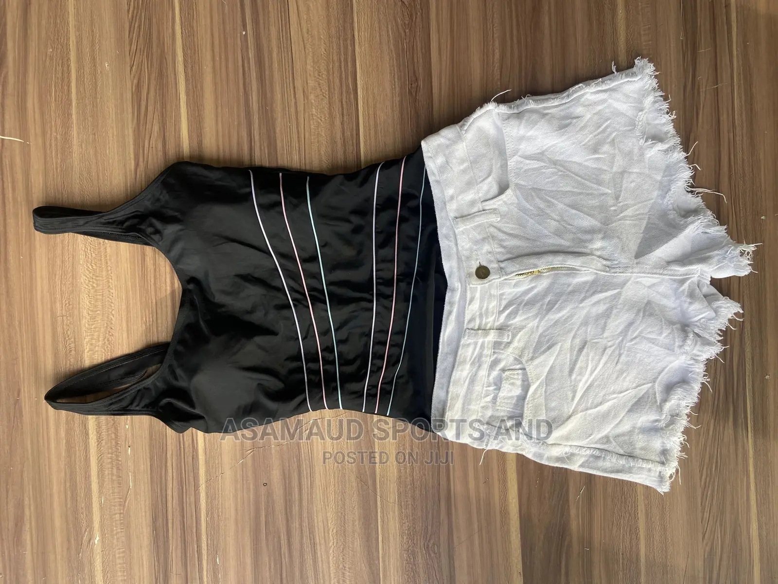 Original Swimsuit With Short Jeans at Cool Price