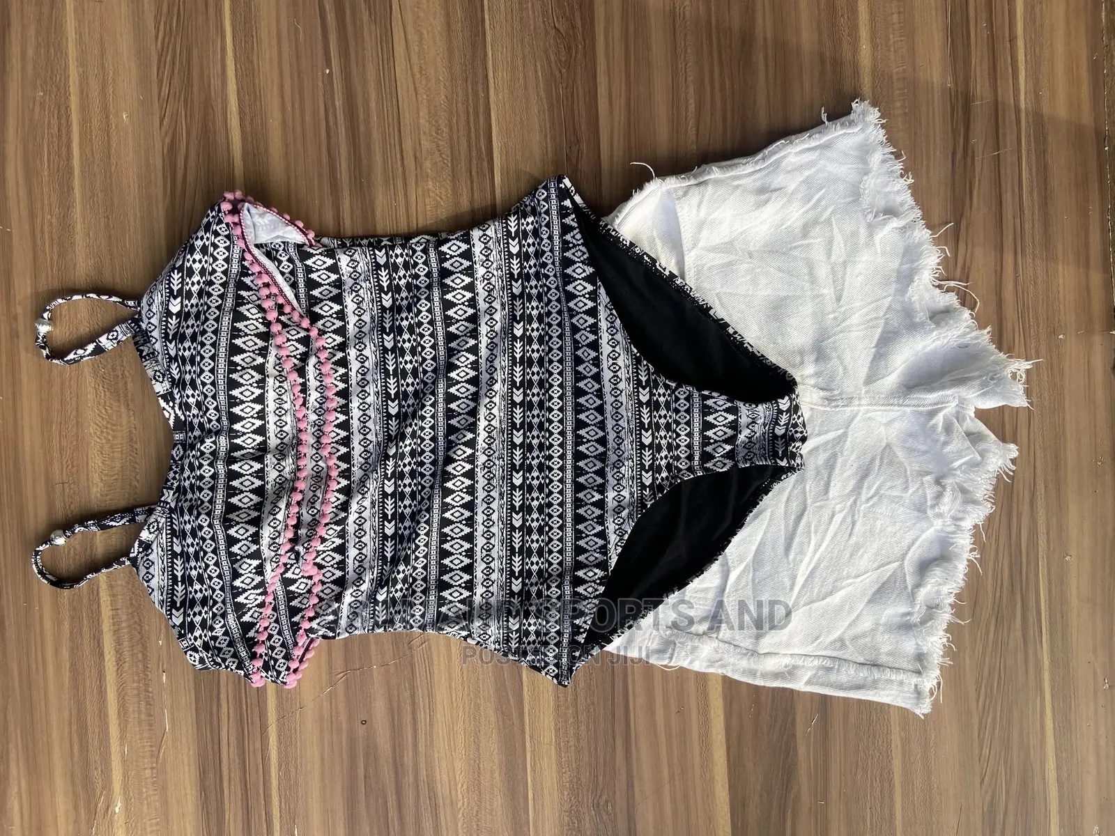 Original Swimsuit With Short Jeans at Cool Price
