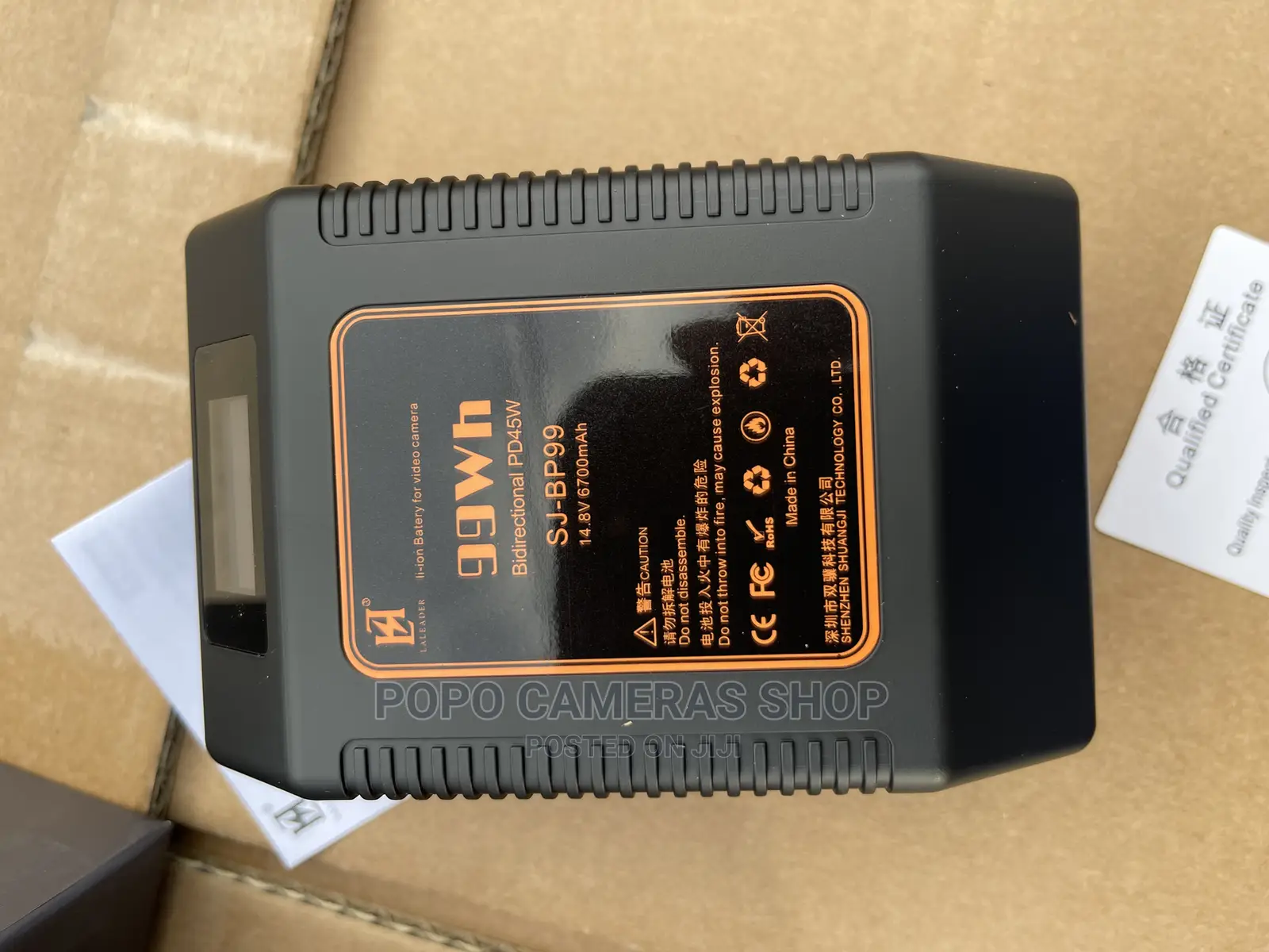 Laleader 99WH / 6700mah v Mount Battery