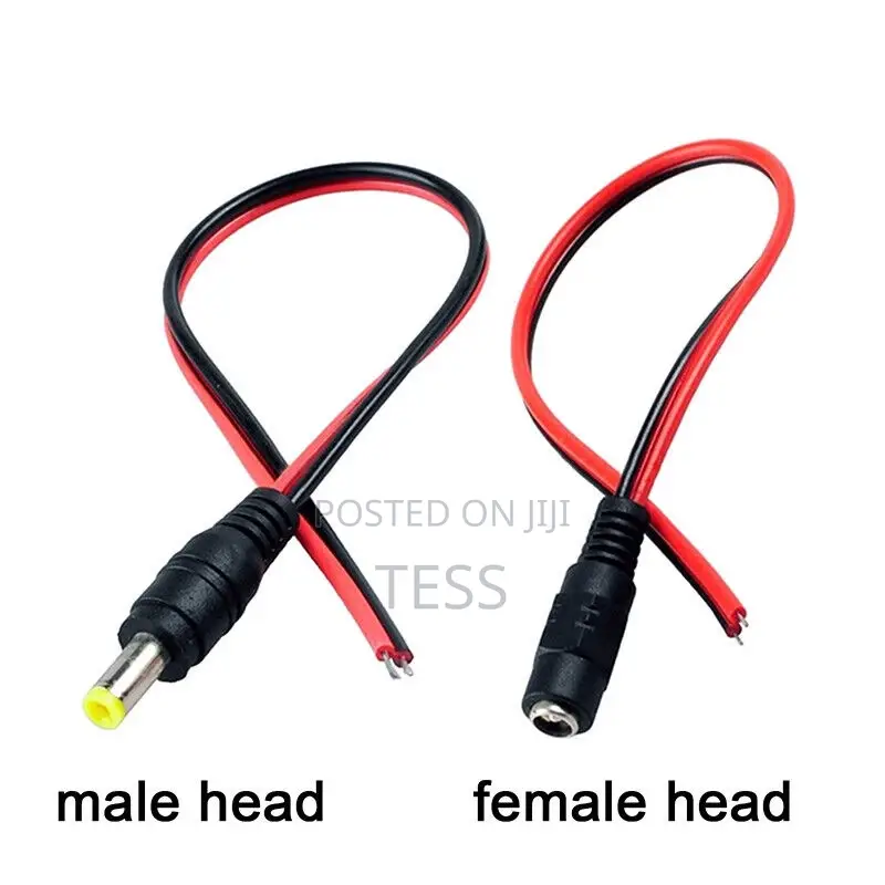 Power Connector CCTV Camera (MALE/FEMALE)