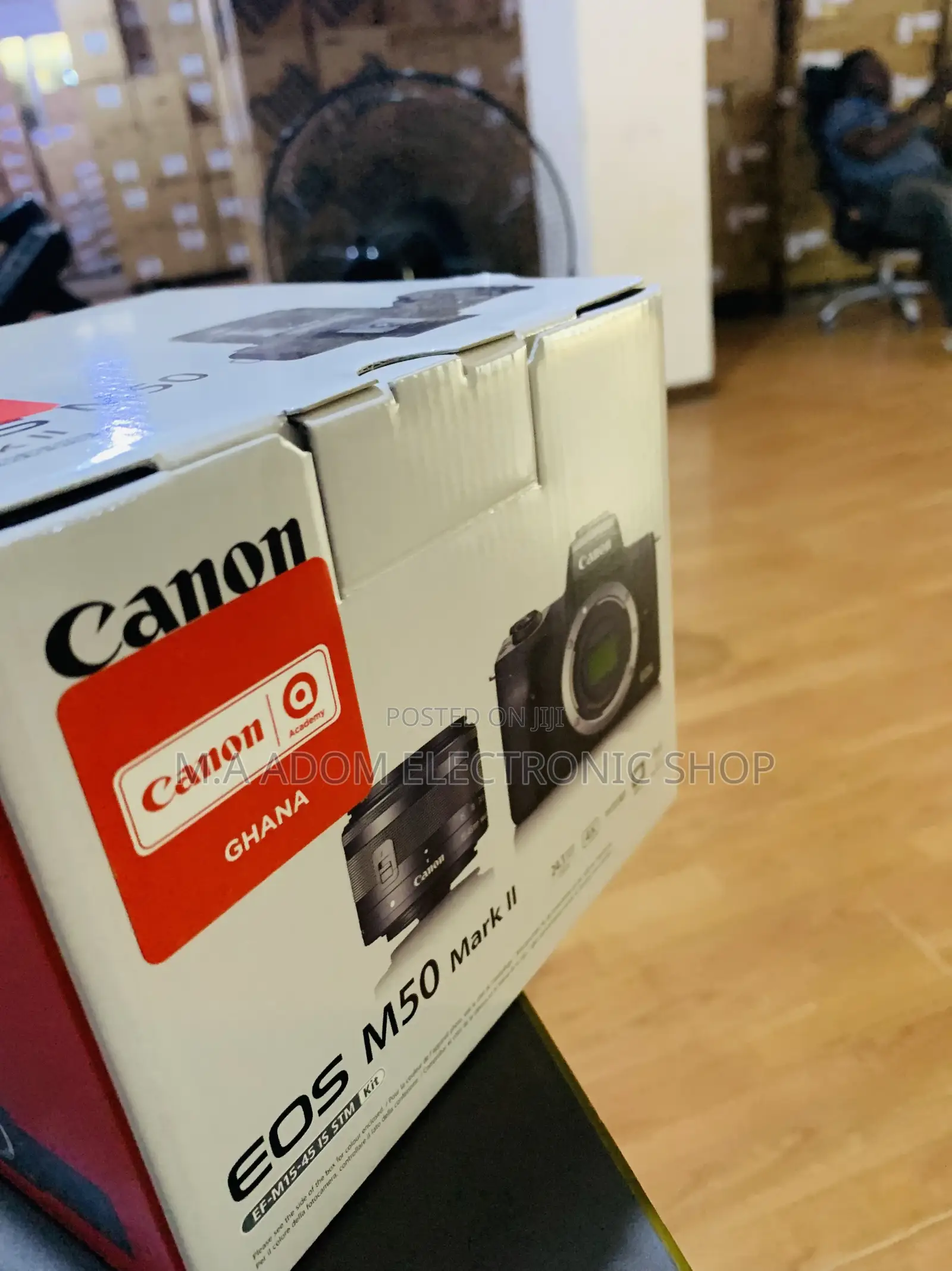 M50 Mark II Canon Camera Plus Free Kits Lens