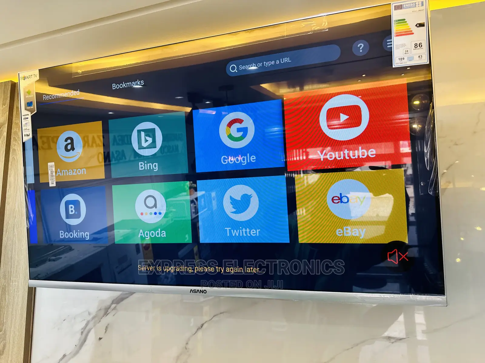 Crisp View Asano 32”Smart Android FHD Smart Tv