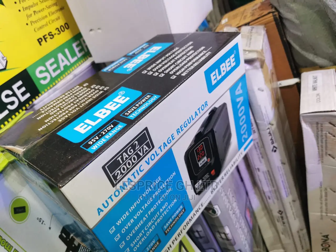 Powerful Elbee Automatic Voltage Stabilizer 2000W