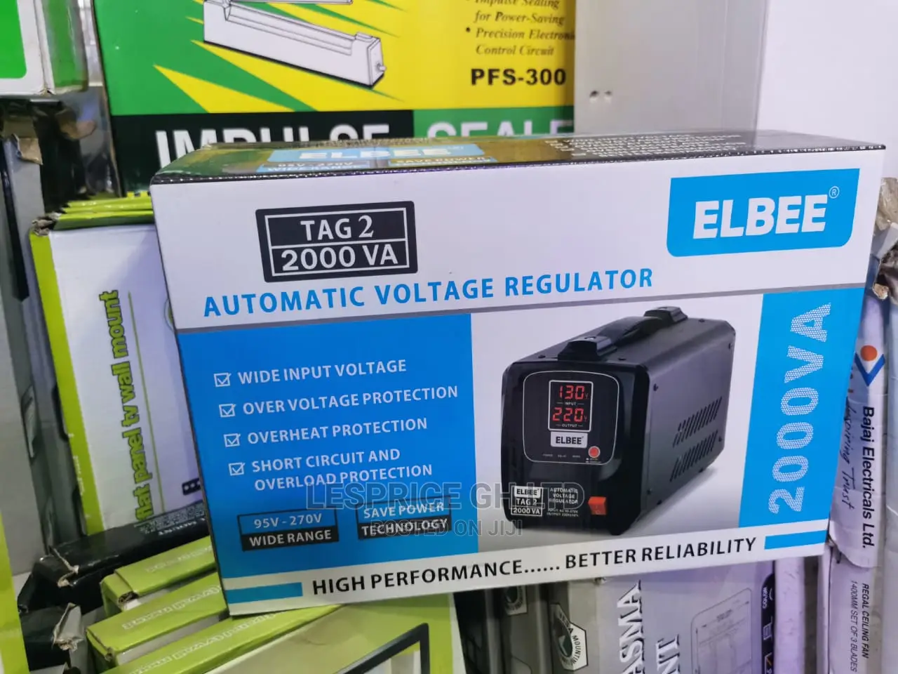 Fascinating Elbee Automatic Voltage Stabilizer 2000W