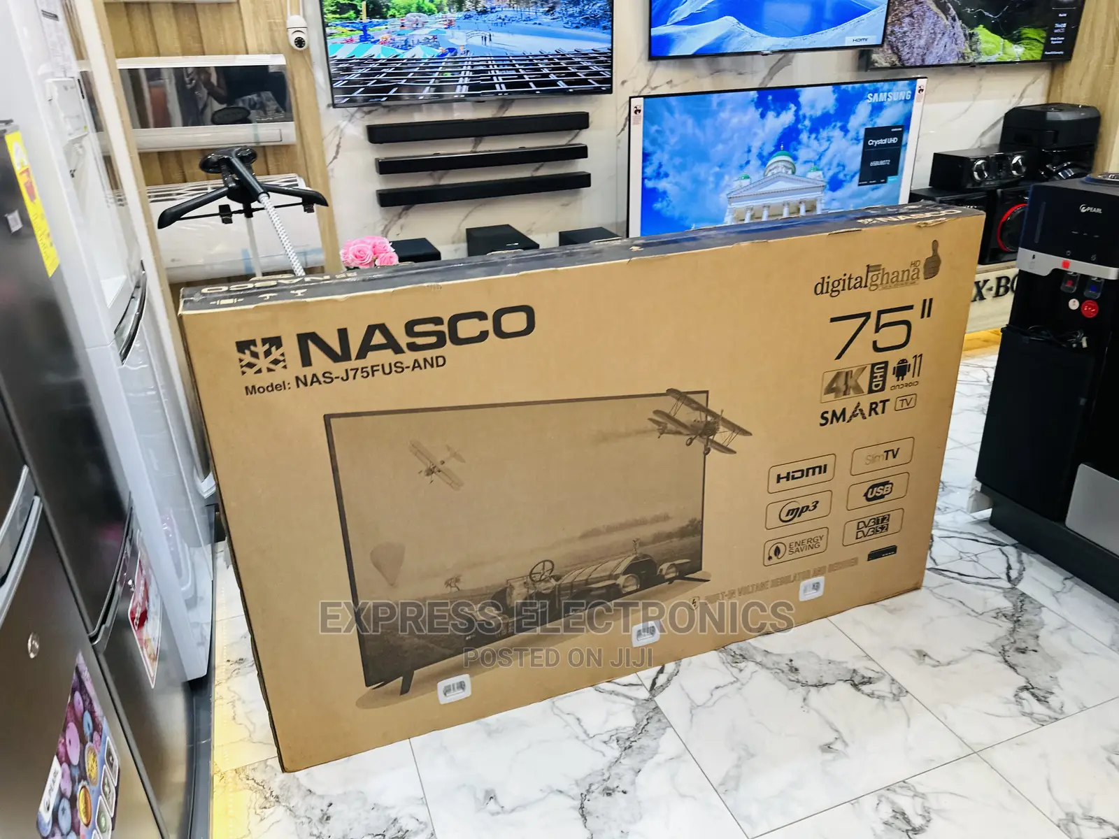 Amazing  Deal on NAS-J75FUS-AND Nasco Snart UHD Tv
