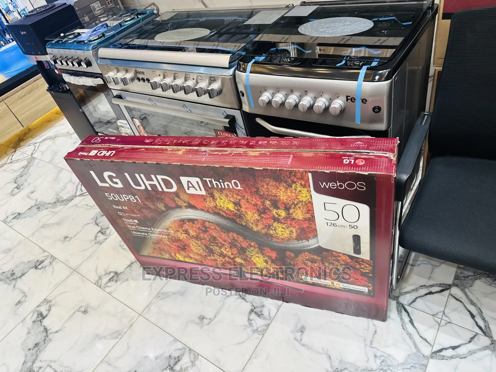 With a Magic Remote Control LG UHD Smart 50”Up8150