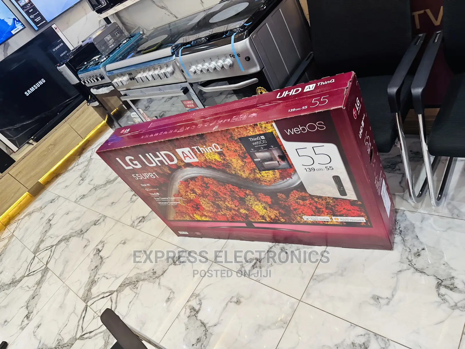Best and Authentic Sleek Slim UHD Lg Smart Up81 55”