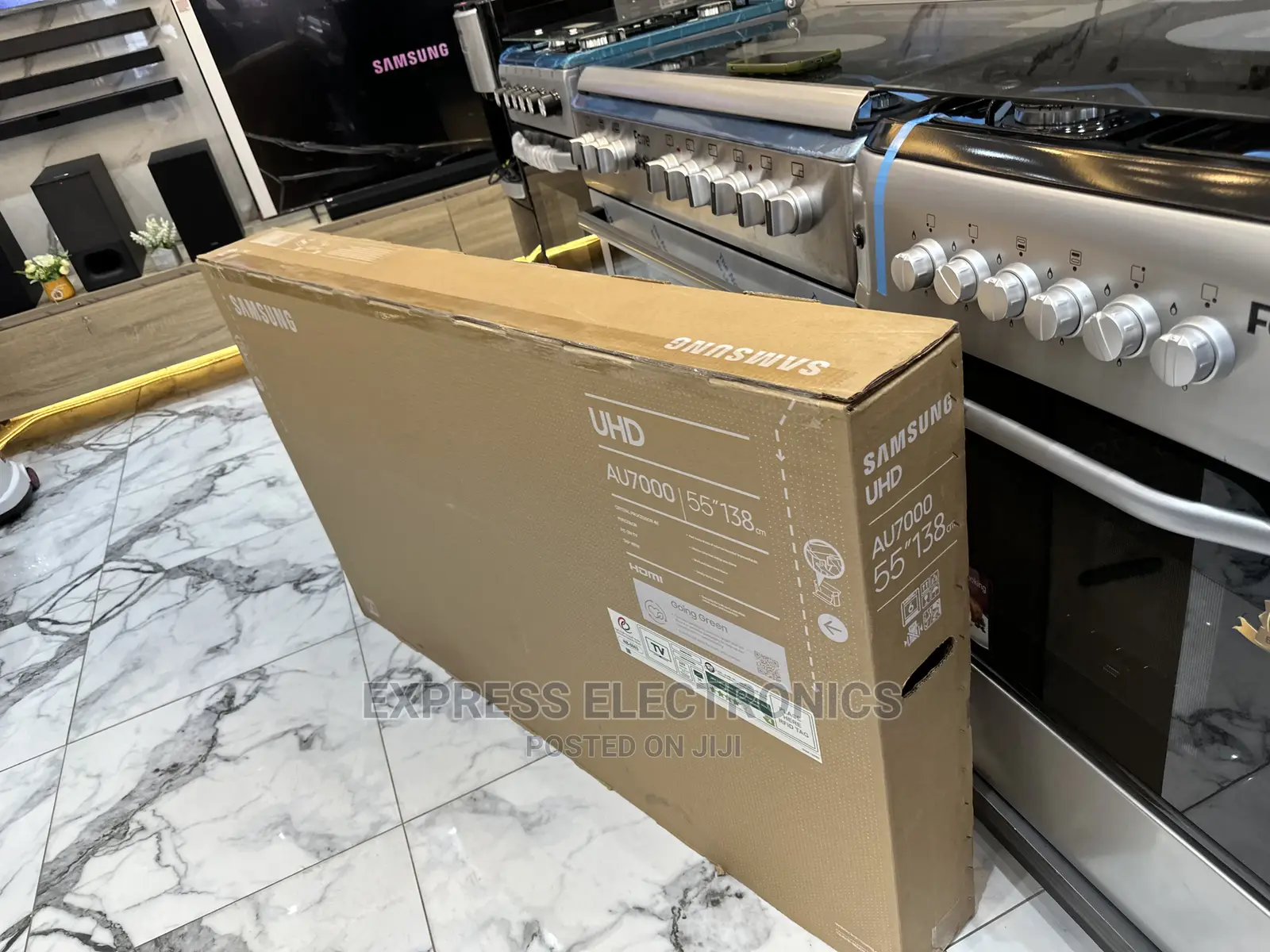 Ai Sound Effect Slim Samsung UHD 55”Au7000 Smart