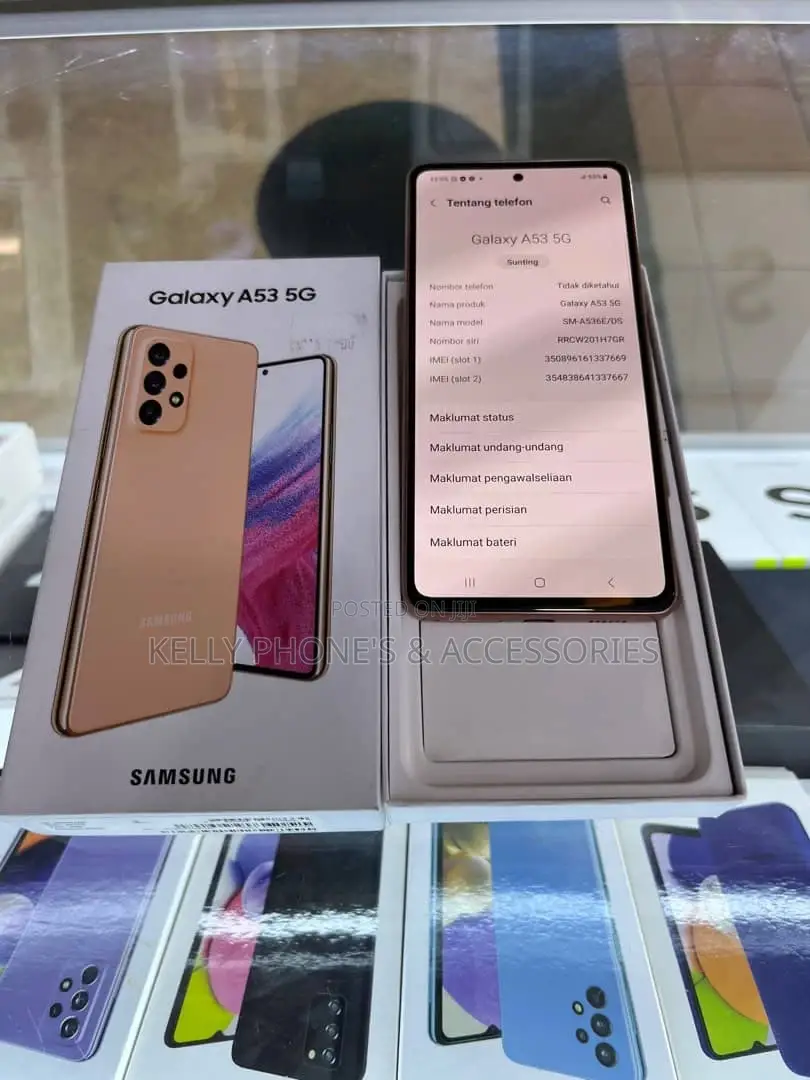 New Samsung Galaxy A53 5G 128 GB White