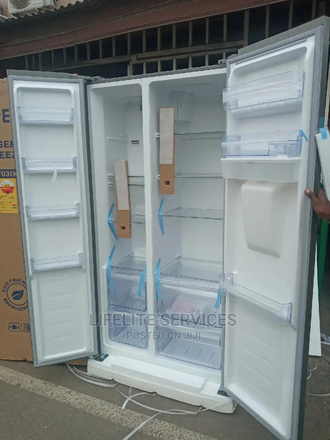 Pearl Side by Side Fridge 436litres