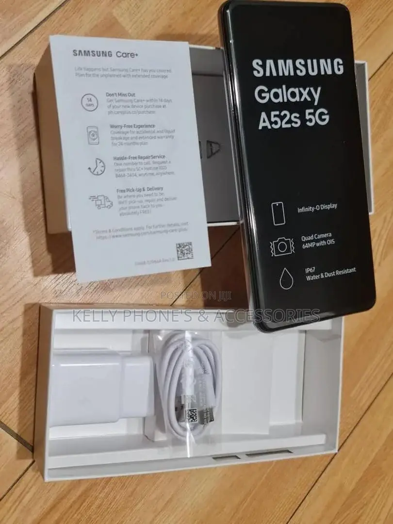 New Samsung Galaxy A52s 5G 128 GB Black
